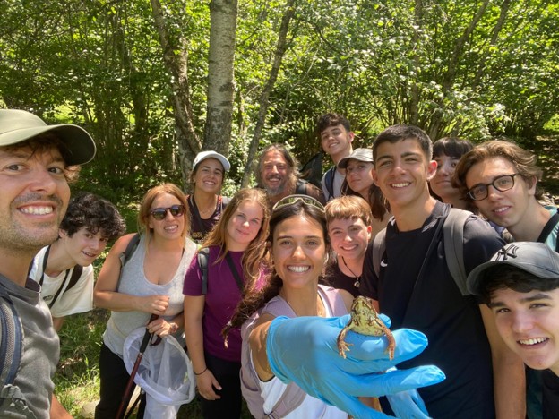 Sortida de camp de BioEvo als voltants de MónNatura Pirineus