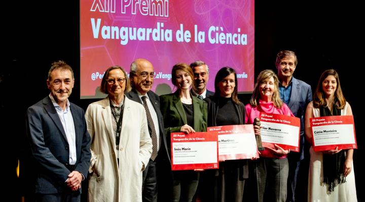 Premi Vanguardia de la Ciència. Foto Alex Garcia